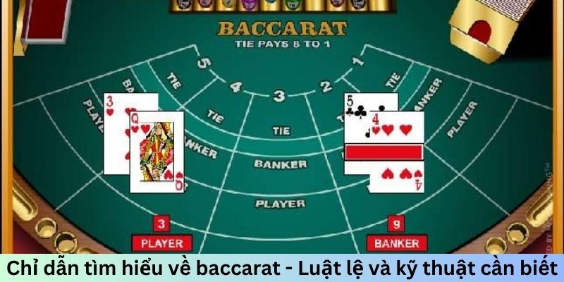 Chỉ dẫn tìm hiểu về Baccarat - Luật lệ và kỹ thuật cần biết